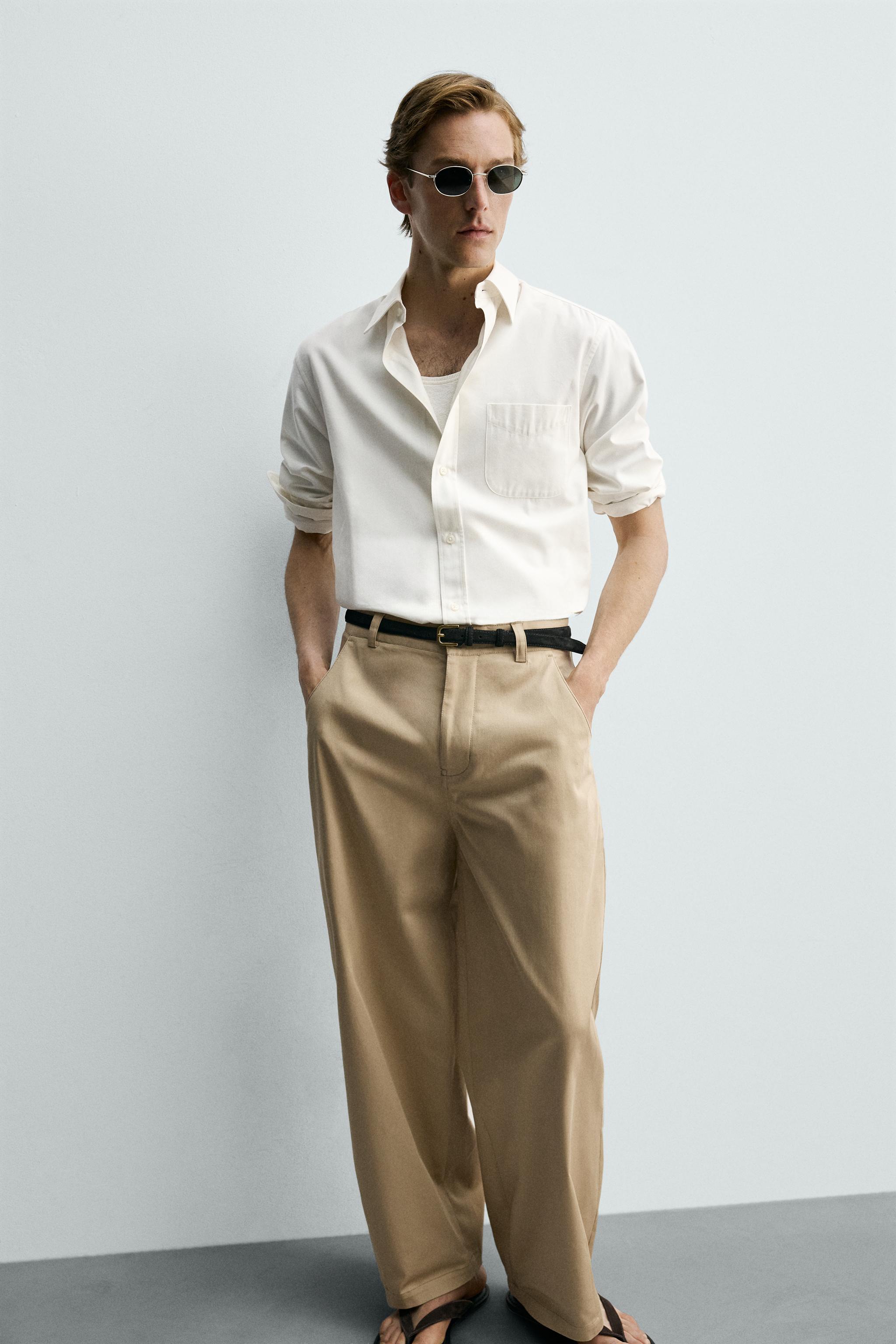 PANTALON WIDE FIT CROPPED